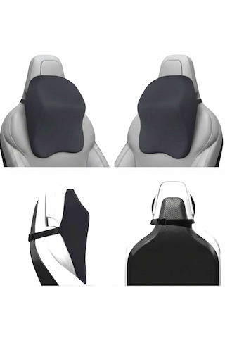 Yeni Nesil Visco Ortopedik Ergonomik Kaymaz Taban Terlemez Araba Boyun Yastığı Ortopedik Oto Boyun Yastığı Rahat Duruş Ortopedik 1