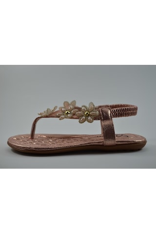Beety Ts-402 Rose Pembe Kadın Sandalet Pudra