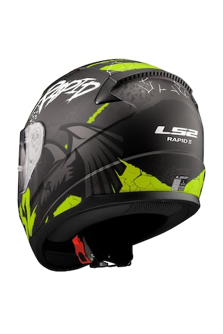 Ls2 FF353 Rapıd I Full Face Kapalı Kask Nardo Gri - Sarı