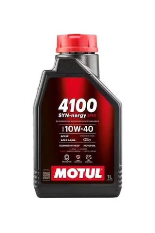 Motul 4100 Syn-Nergy Spec 10W- 40 Motor Yağı 1 L
