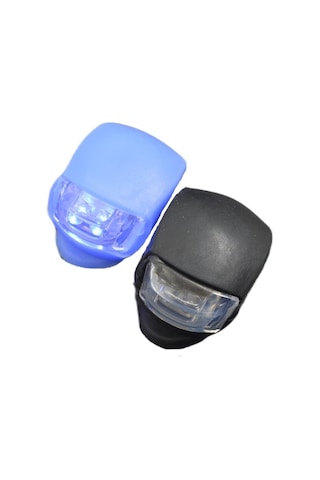 Bisiklet Gidon Işığı Led İkili K-3781 Siyah