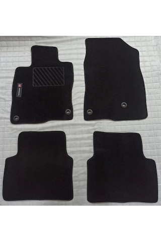 Honda Civic Fc5 2016-2021 Velur Halı Paspas Özel Anti-slip Kaydırmaz Taban