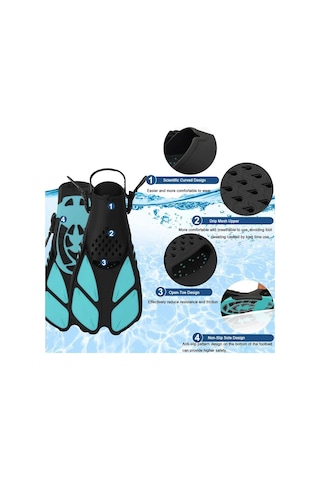 Dalış Paletleri, Su Sporları İçin Dalış Ekipmanları Çok Renkli