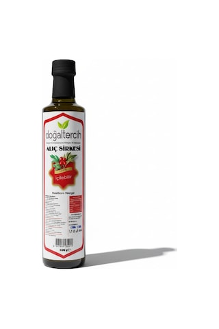 Doğaltercih İçilebilir Doğal Fermantasyon Alıç Sirkesi 500 Ml