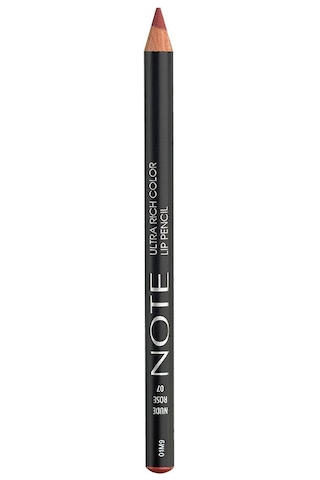 Note Cosmetique Ultra Rich Color Lip Pencil Dudak Kalemi 07 Nude Rose - Nude