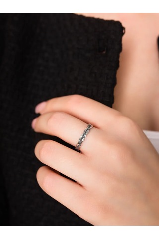 Monıchev Jewelry 925 Ayar Gümüş Ortodoks Yüzük 350823633 Gri