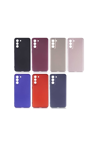 Samsung Galaxy Uyumlu S21 Fe Kılıf Soft Mat Premier Case