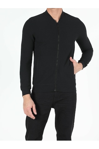 Colin's Regular Fit Siyah Erkek Hırka CL1049896_Q1.V1_BLK