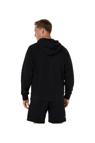 Asics Logo Fleece Full-zip Erkek Siyah Koşu Ceket 2031f325-001