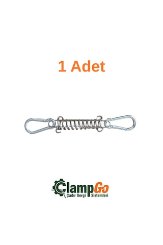 Çadır Gergi Yayı - Çadır, Tente, Tarp Gerdirme Yayı 1 Adet Siyah