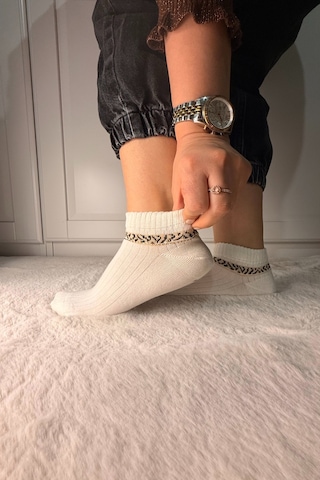 Ozzy Socks 3 Çift Kadın Taş Detaylı Dikişsiz & Takviyeli Patik Çorap Lacivert