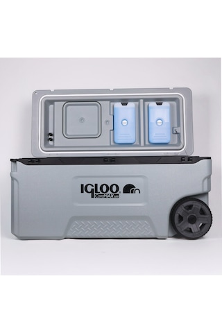 Igloo Coremax 100 Tekerlekli Buzluk 100 Litre Gri
