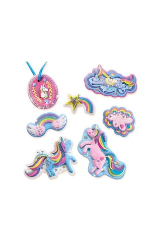 Ses Creative Kalıba Dök Ve Boya - Unicorn - Simli