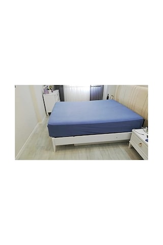 Lastikli Çarşaf Takımı Çift Kişilik, Tek Kişilik, 160x200, 140x200, 120x200, 180x200, 200x200, 150x200, 30 Cm Yüksek Kenarlı, Kumaş, Dokuma, Bez, Nevresim Kumaşı Açık Gri - Antrasit