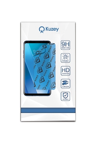 LG Uyumlu V30 Nano Glass Esnek Kırılmaz Ekran Koruyucu Cam (474956979)