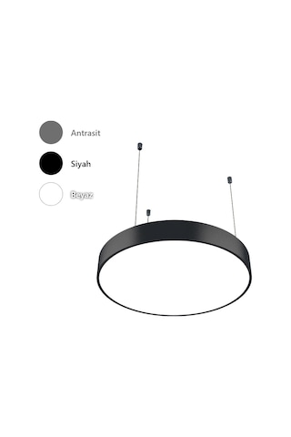 Yuvarlak Modern Led Avize Linear Davul Armatür Lineer