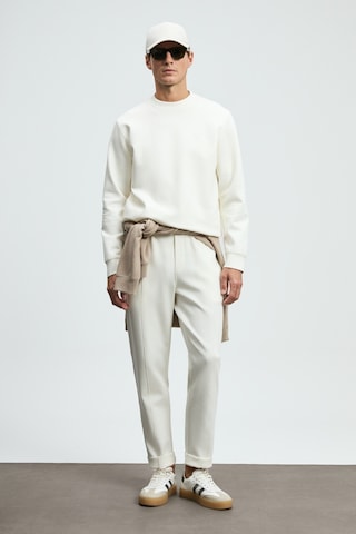 Lufian Grand Erkek Sweatshirt 112030192 Ekru
