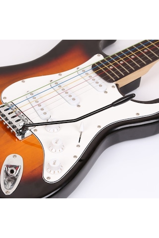 Elektro Gitar Tremolo Kolu Çelik Siyah 6mm