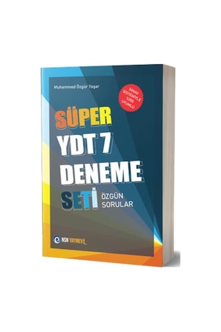 Süper Ydt 7 Deneme Seti Özgün Sorular / Muhammed Özgür Yaşar