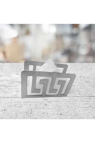 Glare Peçetelik Paslanmaz Çelik Motif Çok Renkli