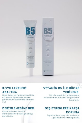 Centecassol B5 Koyu Lekeleri Azaltıcı ve Derin Nemlendirici Jel Krem 35 ML