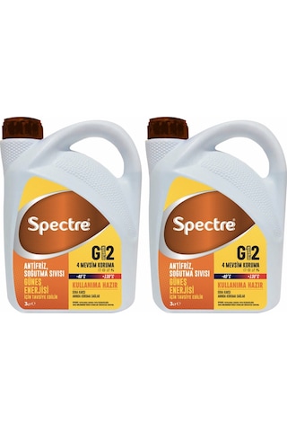 Spectre Güneş Enerjisi Antifrizi 3 Litre 2 Adet Spectre Güneş Enerjisi Antifrizi 3 Litre 2 Adet