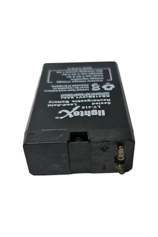 Lightex Lt-418 4V 1.8Ah Bakımsız Işıldak Aküsü