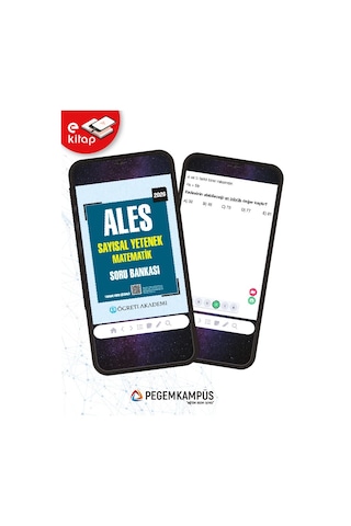 2026 Ales Sayısal Yetenek Matematik Tamamı Video Çözümlü E-soru Bankası