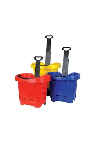 40 Lt Teleskopik Saplı Plastik Alışveriş Sepeti - Market El Sepeti