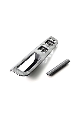 Besthome1 Sağ Direksiyonlu Vw Golf 4 Ve Passat B5 İçin Karbon Desenli Kapı Tutamağı Ve Pencere Anahtar Paneli 1-gang 1-gang