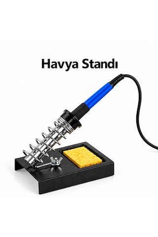 Havya Standı Paslanmaz Çelik Yaylı- Havya Dahil Değildir