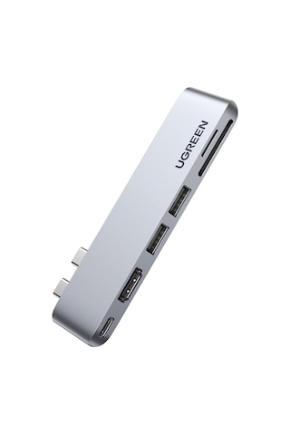 Ugreen 6'sı 1 Arada 2 Usb 3.0 100w 6k Pd Port Çoklayıcı Hub, 80856