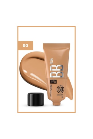 Fit Me Nude Cilt Bakımı Etkili Nemlendirici Spf50 Bb Krem - 50 3600531712808-10784