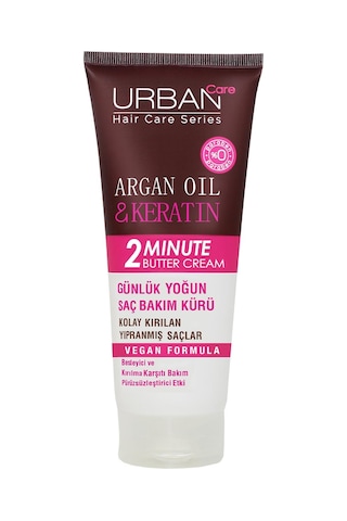 Urban Care 2 Minute Argan Oil Saç Bakım Kürü Keratin Maske 200 ML