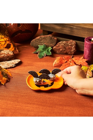 Karaca Halloween Pumpkin Tatlı Tabağı Turuncu
