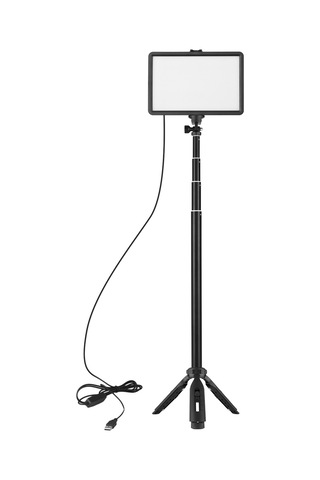 Usb Dolgu Işığı İle Led Video Işık Kiti Siyah 1 Led Siyah