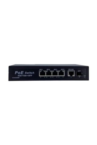 Longline 4 Port Gigabit Poe Switch 1 Uplink Port
