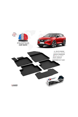 Nissan Qashqai 3 E-power Elektrikli 4d Havuzlu Paspas 2021-2024 A+kalite