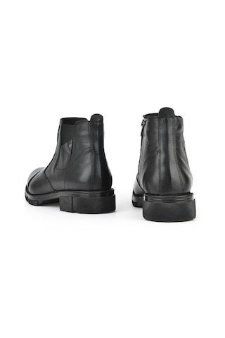 Ziya, Erkek Hakiki Deri Kürklü Bot 153999z017 Siyah 153999z017 000 Siyah