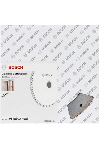 Bosch 9+1 Eco For Universal 230 mm Turbo Kesici Disk - 2608615048