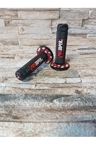 Protaper Elcik Açık Kırmızı Motosiklet Elciği Takım