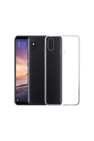 Mi 8 Se Kılıf Süper Silikon Kapak - Renksiz Renksiz Renksiz
