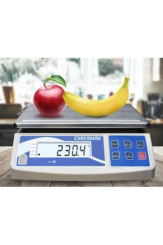 Desis H2w Dijital Hassas Terazi - Hassasiyet: 0.5 Gr. Max: 15 Kg.