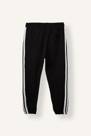 Defacto Regular Fit Yan Biyeli Lastikli Paça Jogger Eşofman Altı E9665ax26aubk81 Siyah-bk81