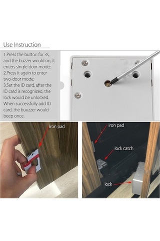 Besthome1 Akıllı Kartlı Çekmece Kilidi - Kolay Kurulum, Dijital Kilit Diğer