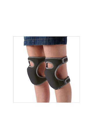 Eva Bahçe Dizlik Yüksek Yoğunluklu Koruma Diz Çökme Yastığı Siyah