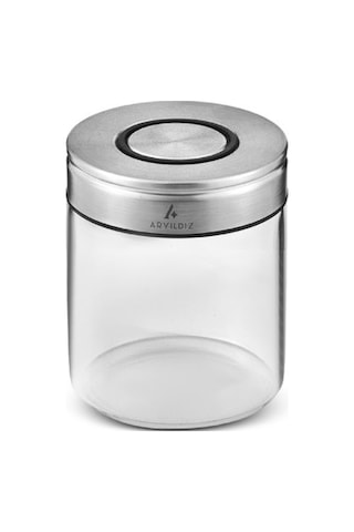 Aryıldız Timeless Slim Büyük Kavanoz Ve Saklama Kabı Gri