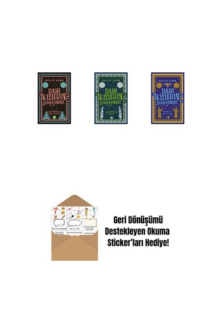 Dahi İkizlerin Serüvenleri - Faizabad'ın Beş Fakiri + Dahi İkizlerin Serüvenleri - Ormanın Gözü + Dahi İkizlerin Serüvenleri - Babilli Mavi Cin + Okuma Sticker'ları