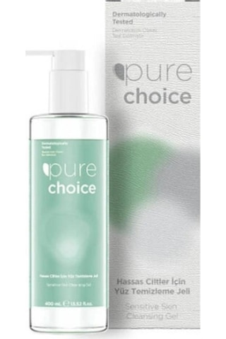 Pure Choice Hassas Ciltler Için Yüz Temizleme Jeli 400ml