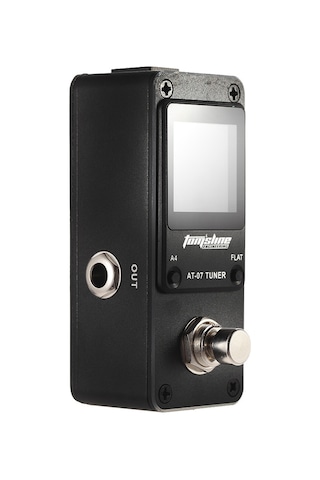 Yaozixa Aroma At-07 Tam Metal Kasa Elektro Gitar Tünleyici, Renkli Ekran, True Bypass Ve 430-450hz Ayar Aralığı